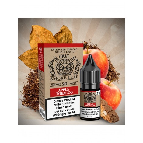 OWL Smoke Leaf Apple Tobacco Aroma Nikotinsalzliquid 10 ml 20 mg