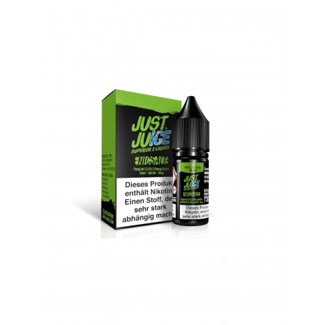 JUST JUICE - APPLE & PEAR ON ICE - NIKOTINSALZ LIQUID 11mg/ml