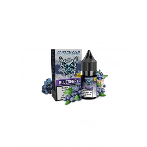 Frozen OWL Blueberry Nikotinsalz Liquid 10 ml 10 mg
