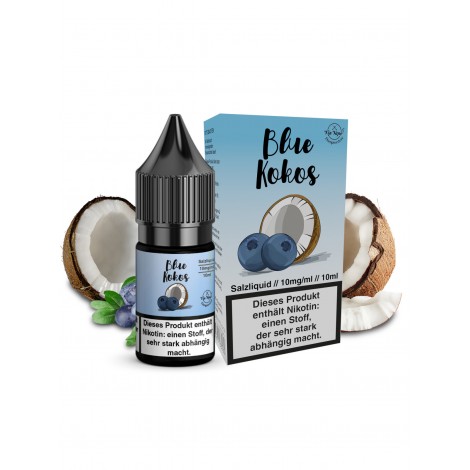 Vip Vape Liquids - Blue Kokos - Nikotinsalz Liquid - 10mg