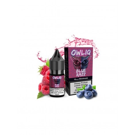 OWLIQ Blue Razz Nikotinsalzliquid 10 ml 10 mg