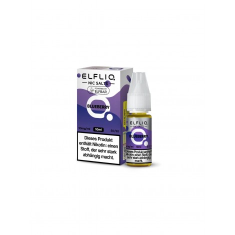 ELFLIQ - Blueberry - Nikotinsalz Liquid - 10mg/ml