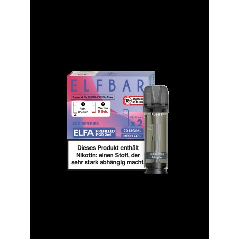 Elfbar Elfa Pod - Mix Berries - (2 Stück pro Packung)