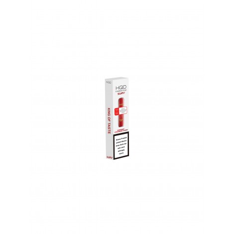 HQD SURV - Raspberry Strawberry Cherry (Himbeere, Erdbeere, Kirsche) - Einweg E-Shisha - 18 mg - 600 Züge