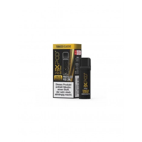 Expod Pro Prefilled Pod 20mg - Gold Series - Tobacco Classic
