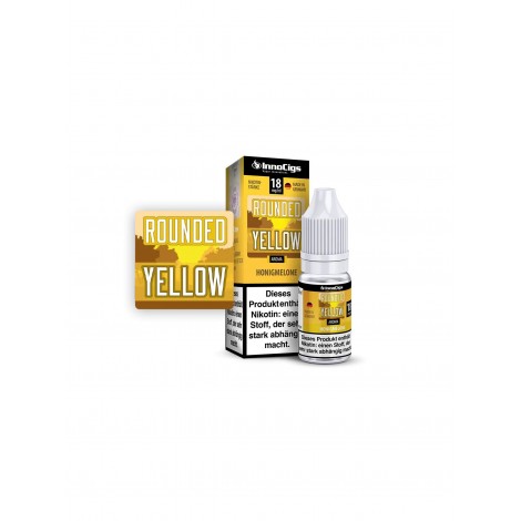 InnoCigs - Rounded Yellow Honigmelone Liquid 10ml - 6mg/ml
