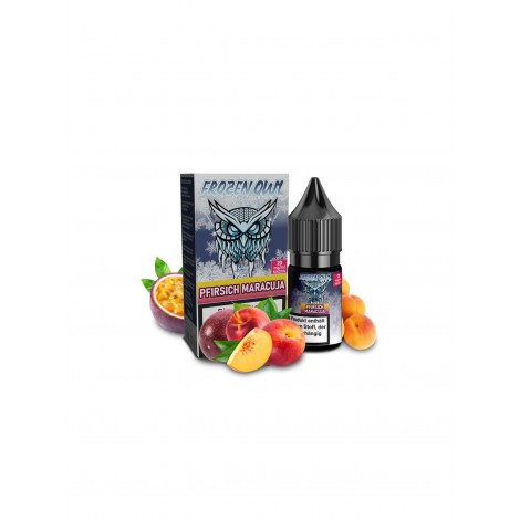 Frozen OWL Pfirsich Maracuja Nikotinsalz Liquid 10 ml 20 mg