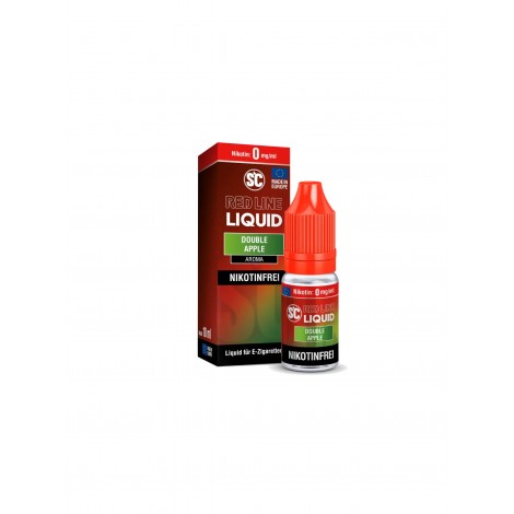 SC - RED LINE - DOUBLE APPLE - Nikotinsalz  Liquid - 0mg/ml