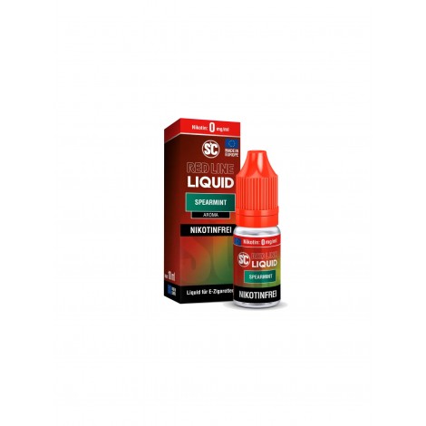SC - RED LINE - SPEARMINT - Nikotinsalz  Liquid - 0mg/ml