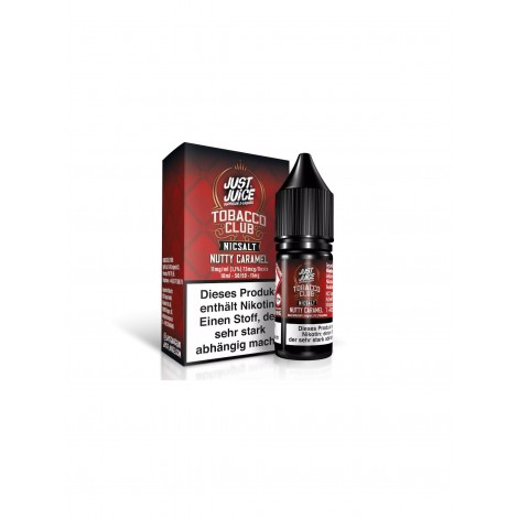 JUST JUICE - NUTTY CARAMEL - NIKOTINSALZ LIQUID 11mg/ml