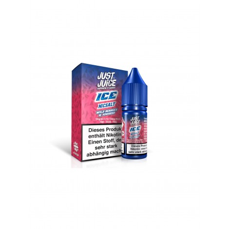 JUST JUICE - WILD BERRIES & ANISEED ICE - NIKOTINSALZ LIQUID 11mg/ml