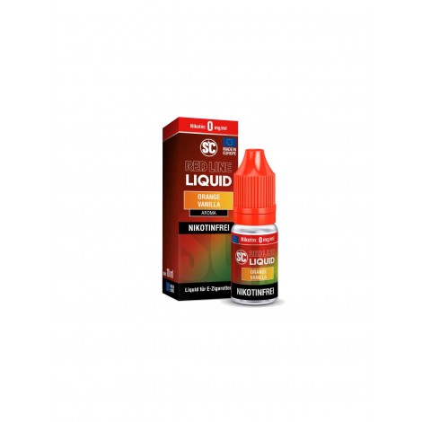 SC - RED LINE - ORANGE VANILLA - Nikotinsalz  Liquid - 0mg/ml