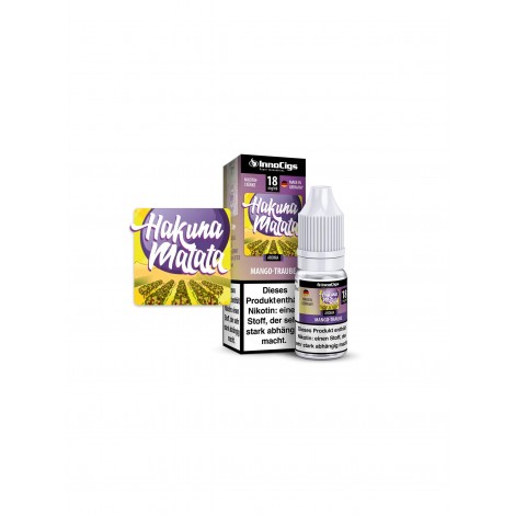 InnoCigs - Hakuna Matata Traube Liquid 10ml - 9mg/ml