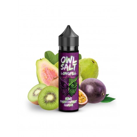 OWL Salt Longfill Kiwi Passionfruit Guava 10 ml in 60 ml