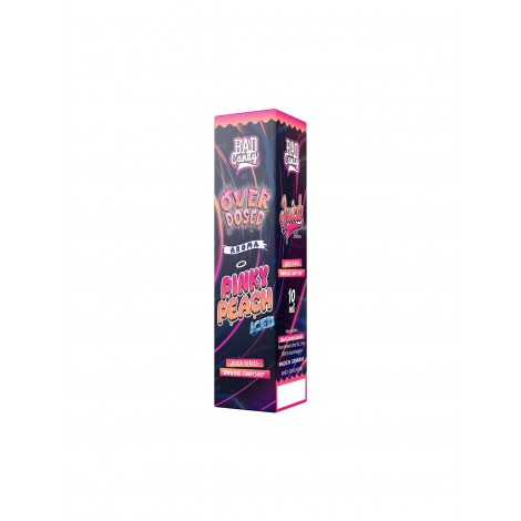 Bad Candy Longfill - Pinky Peach Iced - Overdosed 10ml Aroma in 60 ml Flasche