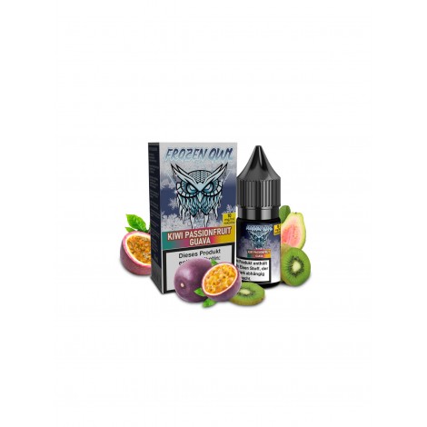 Frozen OWL Kiwi Passionfruit Guava Nikotinsalz Liquid 10 ml 10 mg