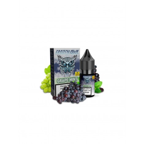 Frozen OWL Grape Mint Nikotinsalz Liquid 10 ml 10 mg