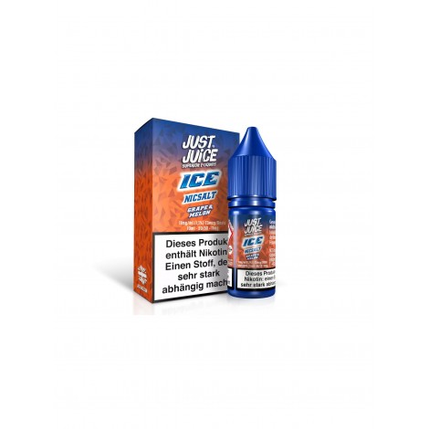 JUST JUICE - GRAPE & MELON ICE - NIKOTINSALZ LIQUID 11mg/ml