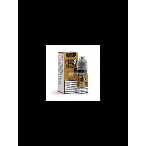 Big Bottle Flavours - Indiana Tabak - 10ml Nikotinsalz 10mg/ml