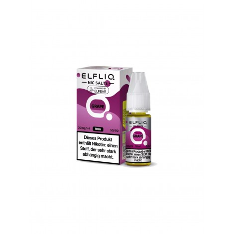 ELFLIQ - Grape - Nikotinsalz Liquid - 20mg/ml