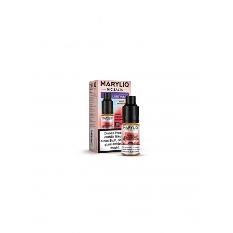 Maryliq Nikotinsalz - Peach Strawberry Watermelon Ice - 10mg 10ml
