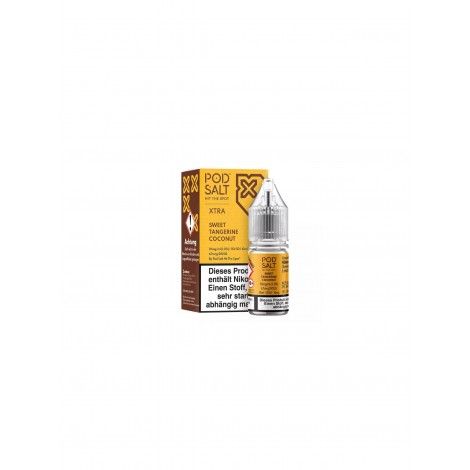 Pod Salt X - Sweet Tangerine Coconut - Liquid 10mg 10ml