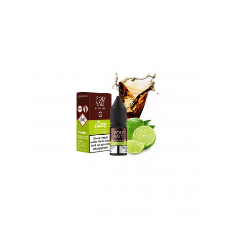 Pod Salt Fusion - Cola with Lime - 10ml Liquid 20mg Nikotinsalz